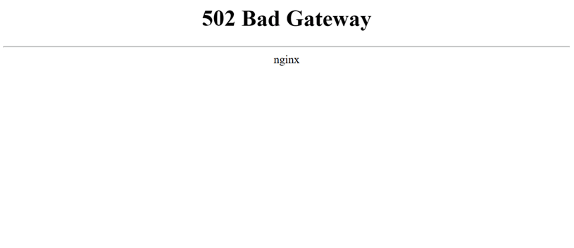 Qué es un error 502 y como solucionarlo
